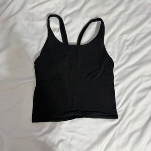 Fabletics Black Tank Top small